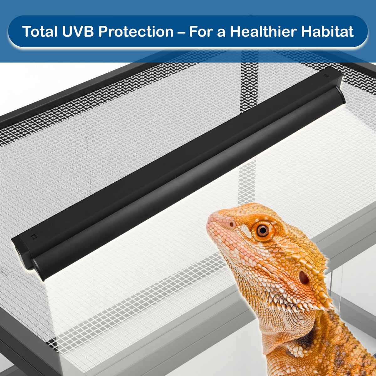 24W 10.0 UVB Reptile Light Fixture Kit N87647