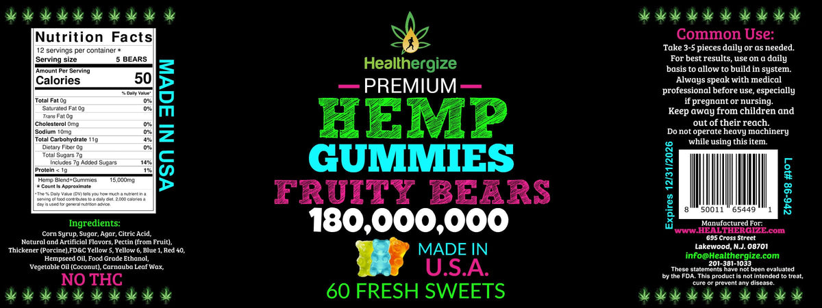 Hemp Gummies B1148