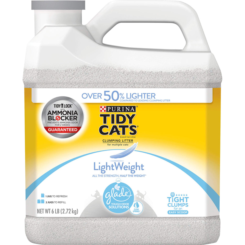 Clumping Low Dust Lightweight Cat Litter 6 lb Z406369