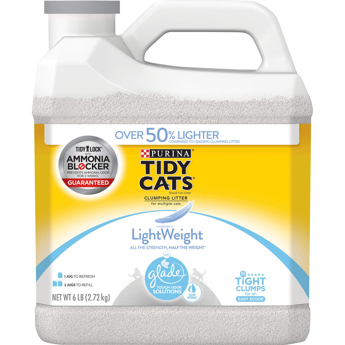 Clumping Low Dust Lightweight Cat Litter 6 lb Z406369