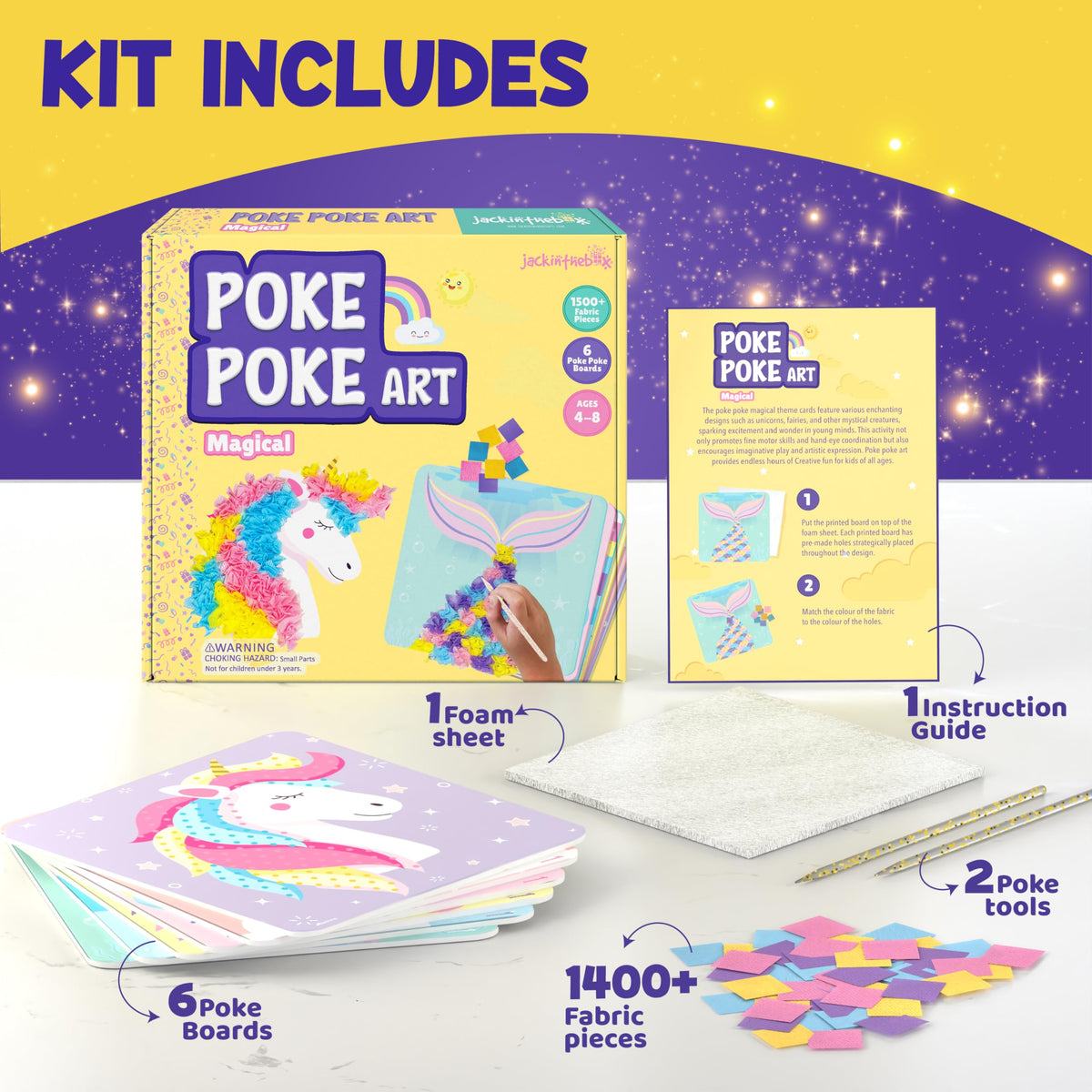Poke Art Flower Pressing Craft Kit J44347