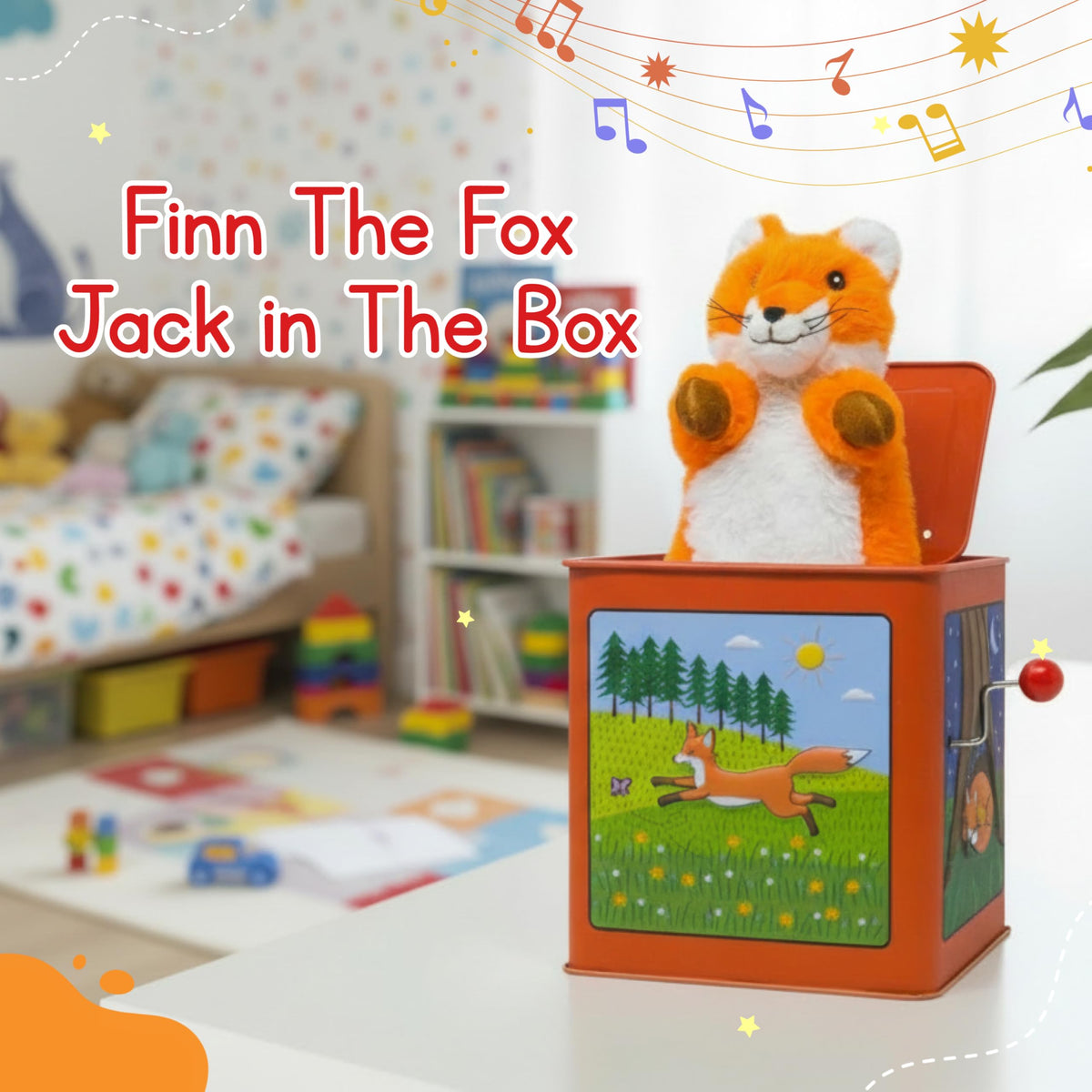 Plush Pop-Up Jack in the Box R89263