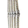 14K Gold Cuban Link Necklace Bracelet Chain Z82667