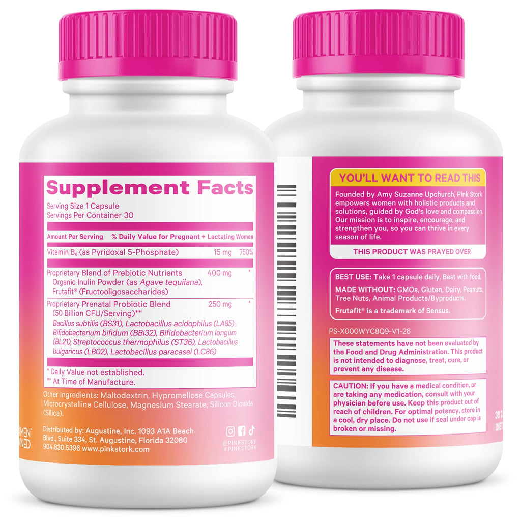 Prenatal Probiotic 50 Billion CFU 30 Capsules A953860