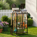 Garden Tool Organizer with Wheels S467