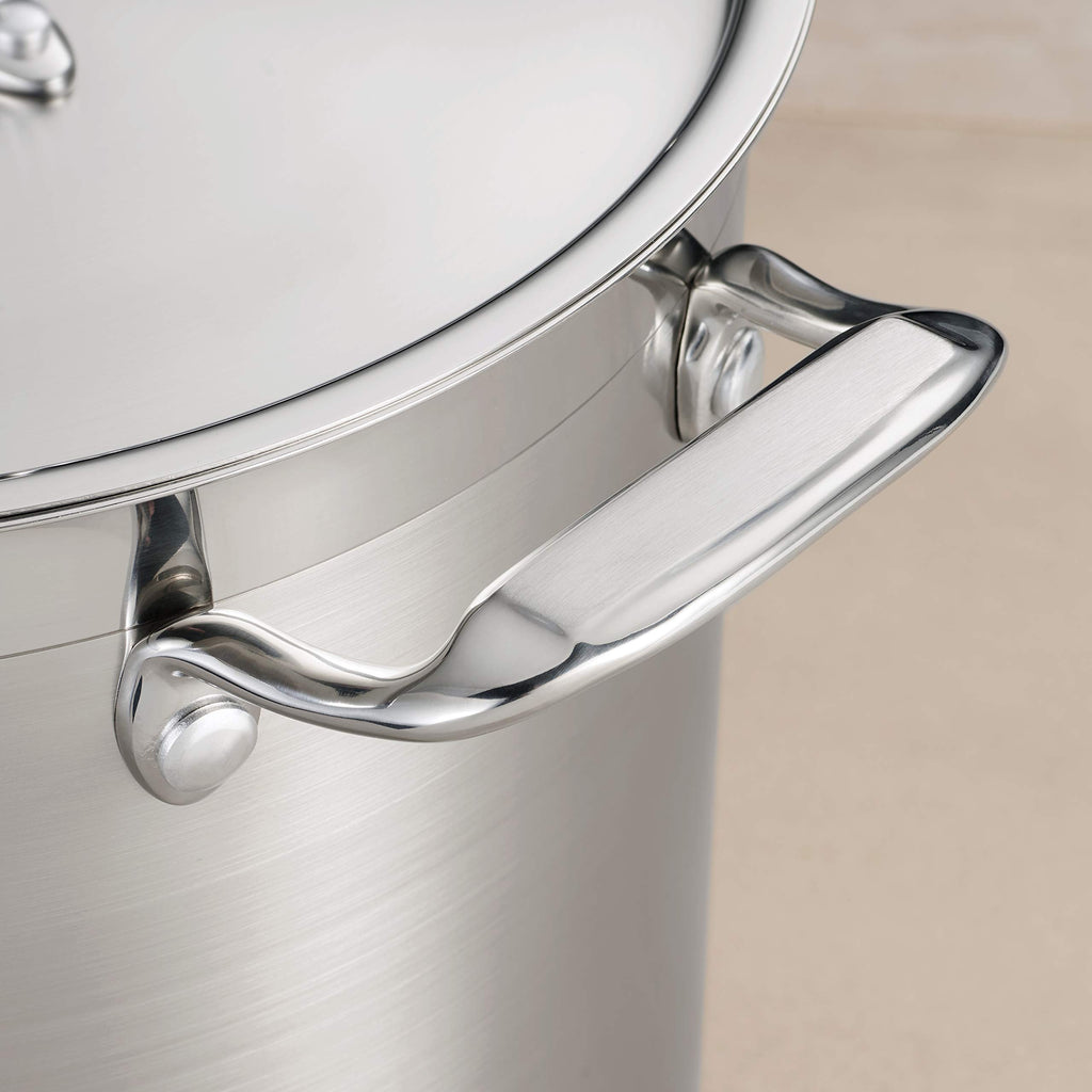 Stainless Steel 12-Quart Stock Pot with Lid Q2547