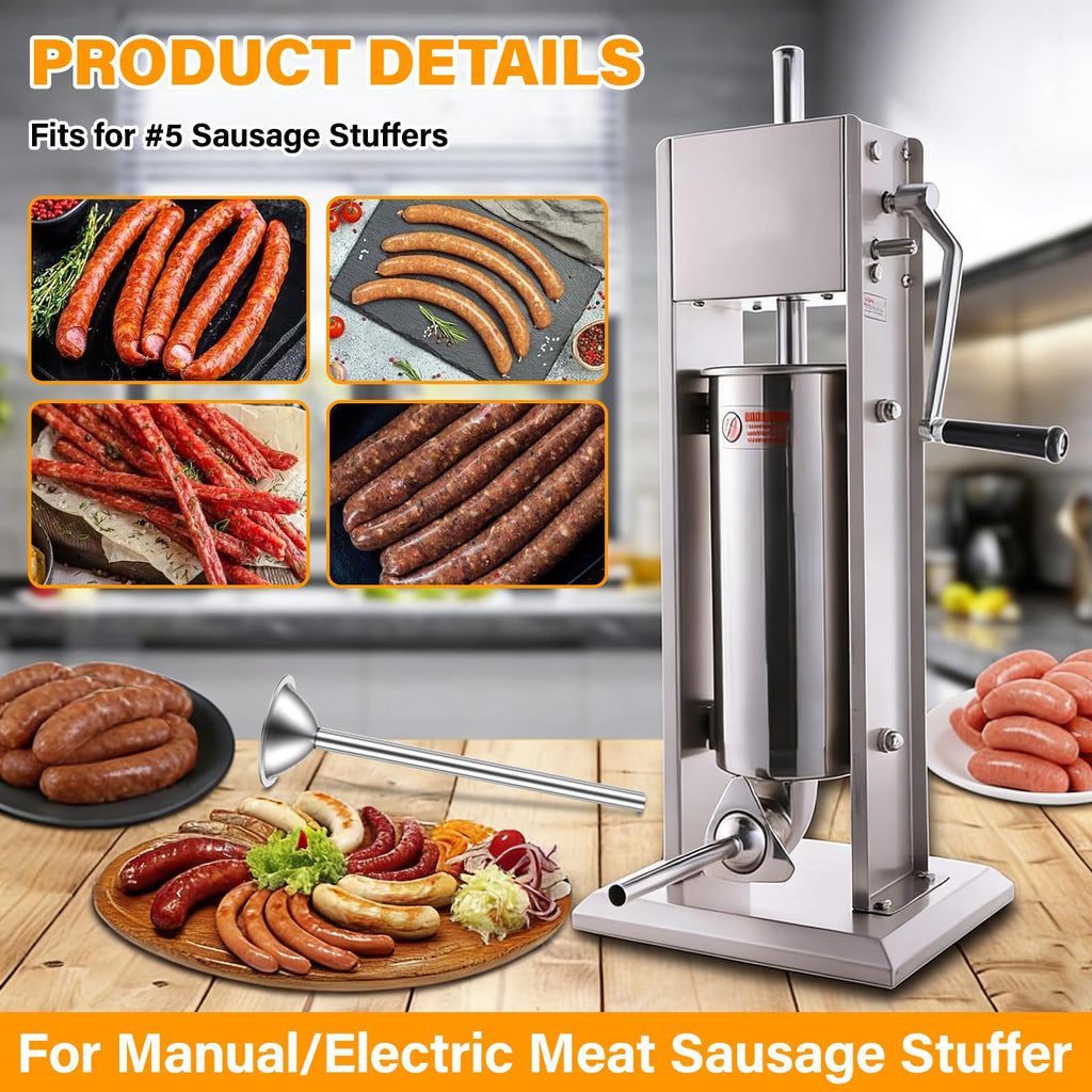 2 Pack 10mm Sausage Stuffer Tubes H1292