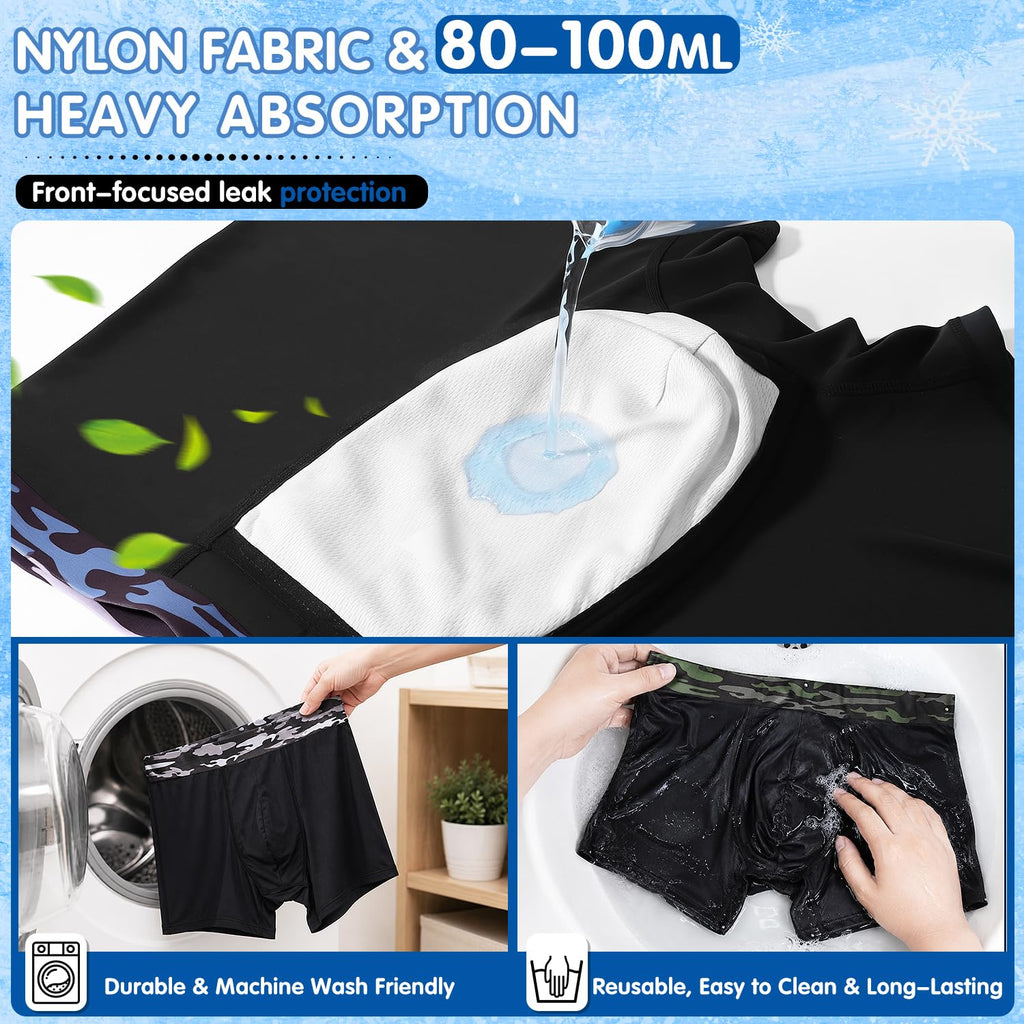 Men's Incontinence Underwear, 3 Pack O55428