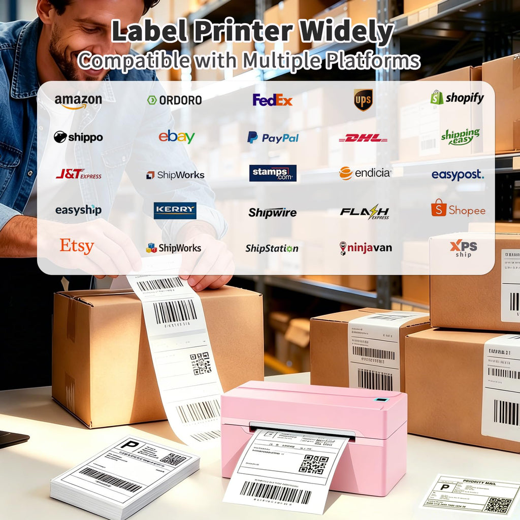 Bluetooth Thermal Label Printer U923