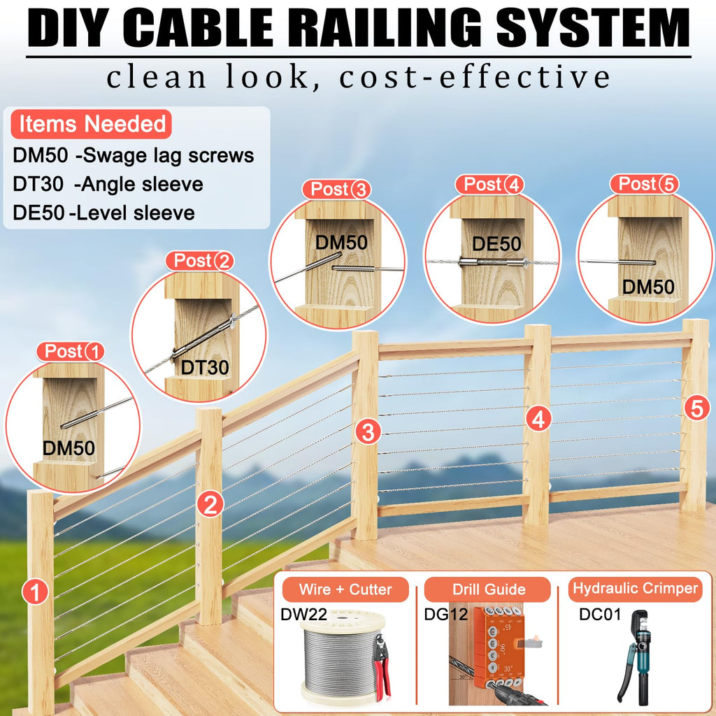 Stainless Steel Cable for Railing B614384