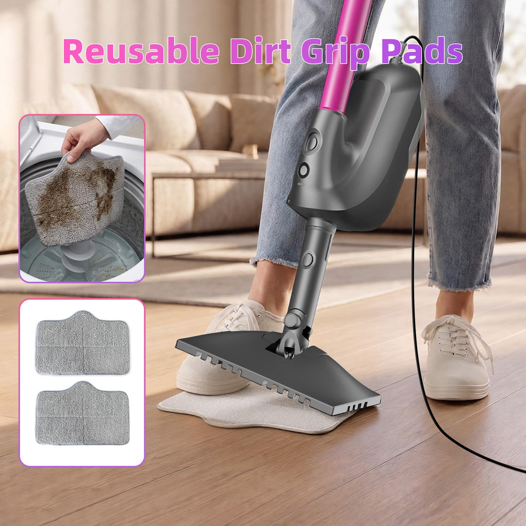 9-in-1 Detachable Handheld Steam Mop G716