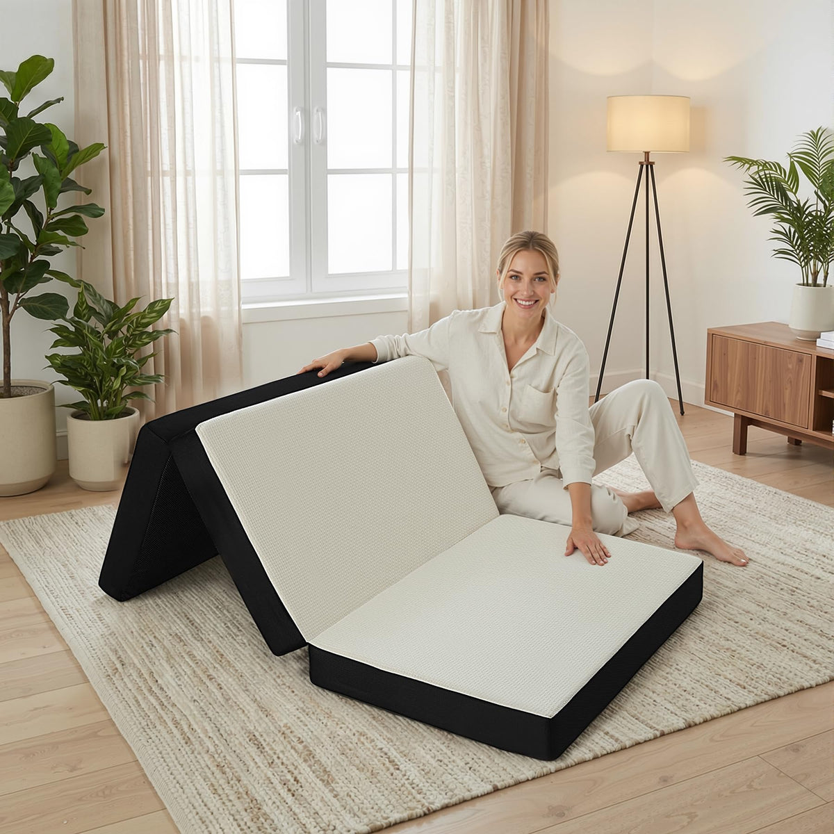 Foldable Twin Memory Foam Mattress Y676751