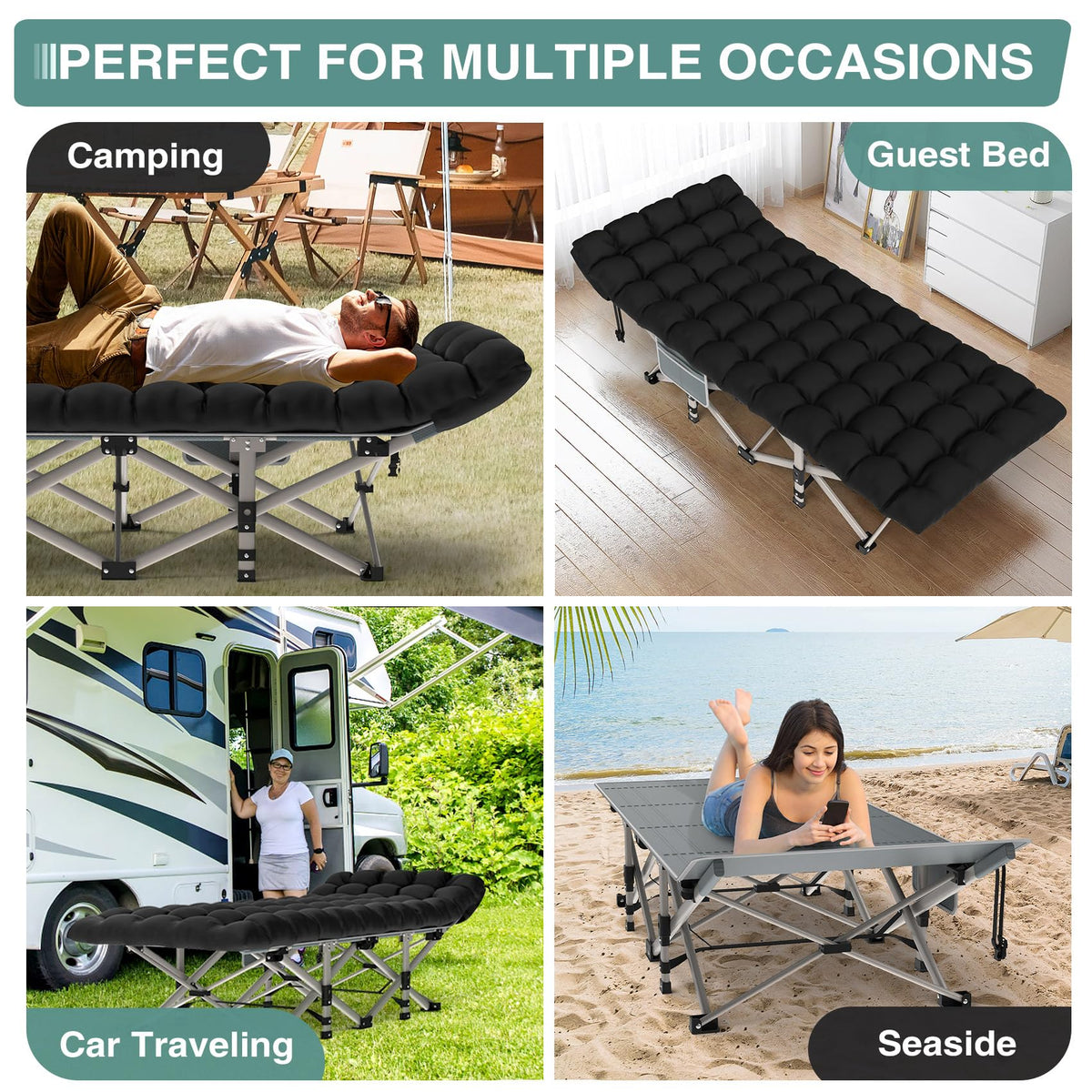 Folding Camping Cot C20599