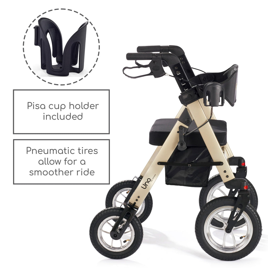 All Terrain Rolling Walker with Pneumatic Tires R72885