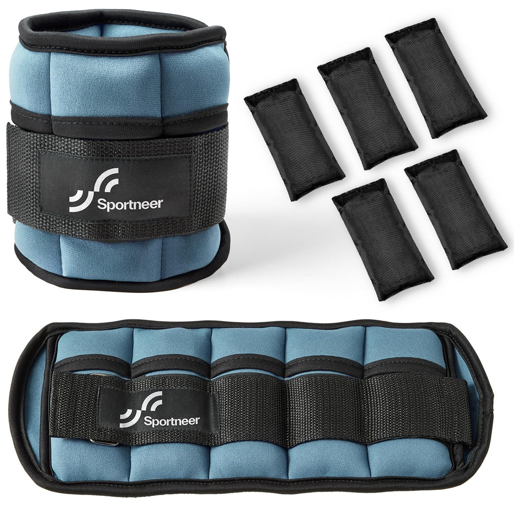 Adjustable Ankle Weights 2-10 lb per Pair S821766