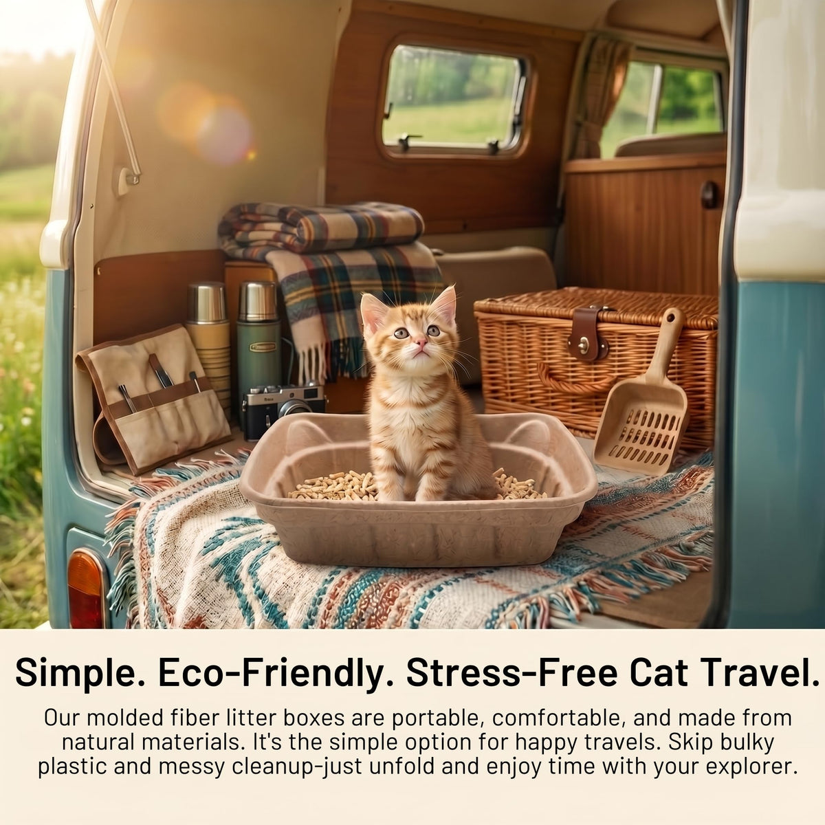 6 Pack Jumbo Disposable Kitten Litter Box N568