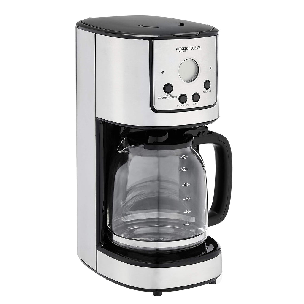 12 Cup Stainless Steel Programmable Coffeemaker C66157
