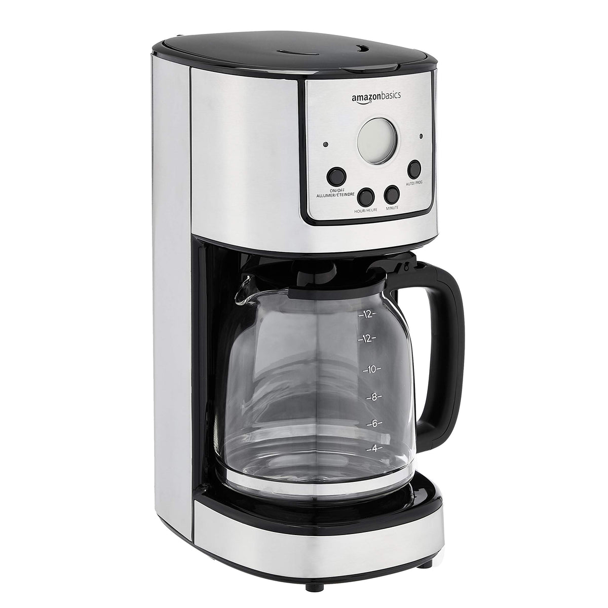 12 Cup Stainless Steel Programmable Coffeemaker C66157