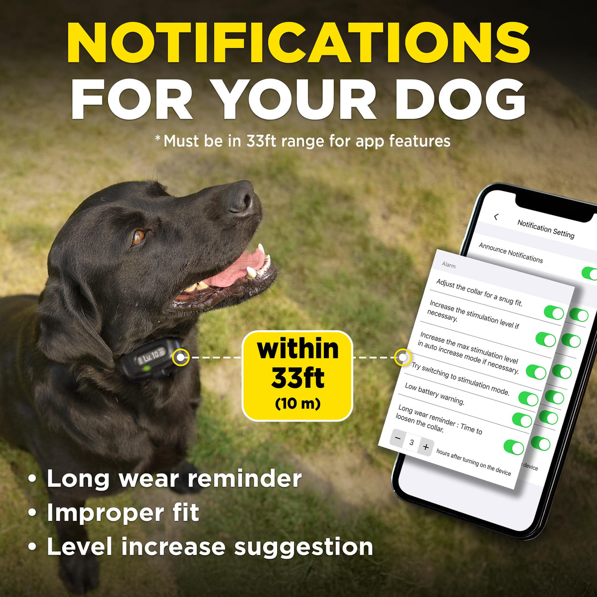 Waterproof E-Collar for 10 lb Dogs G2794