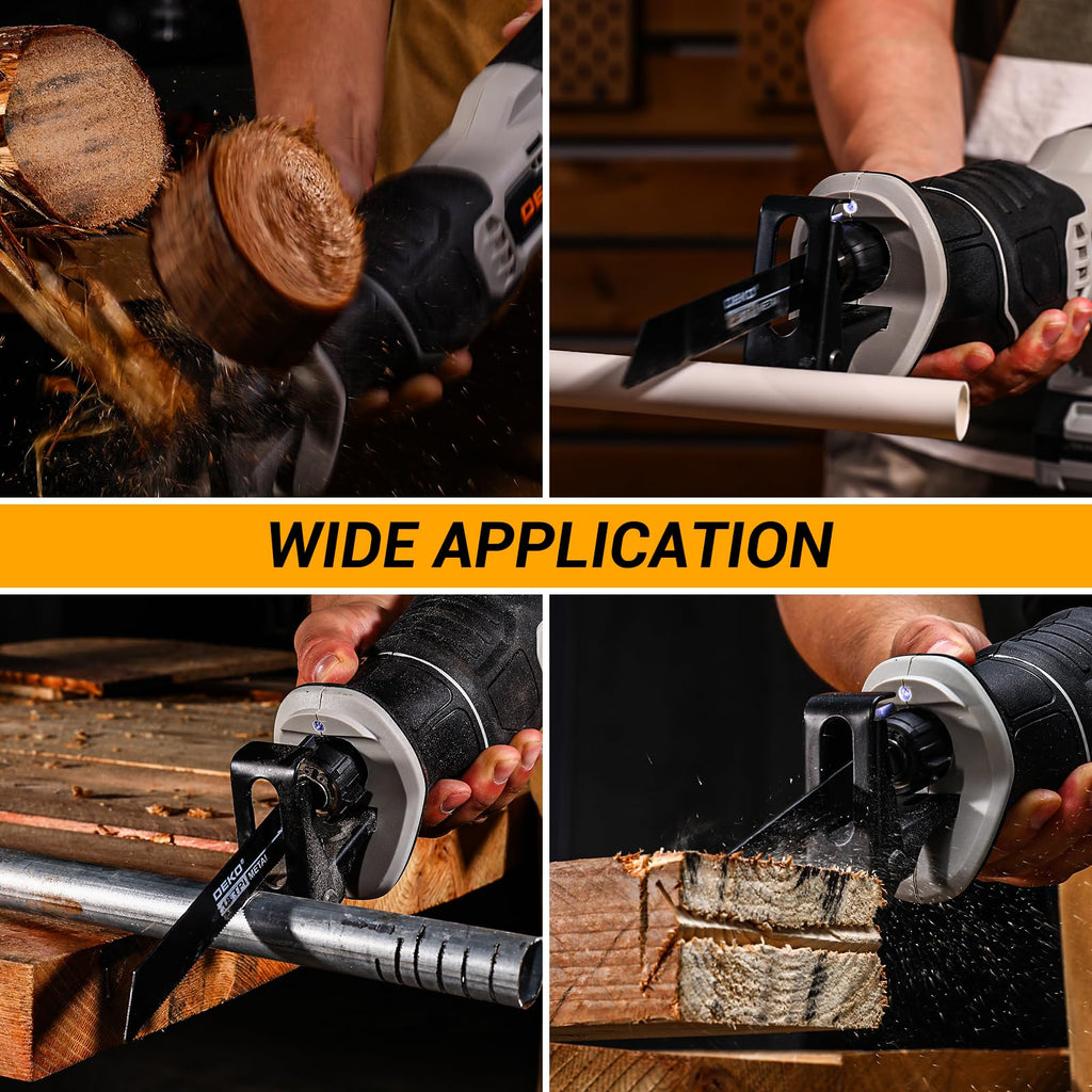 20V Cordless Reciprocating Saw with Battery and Charger T721514