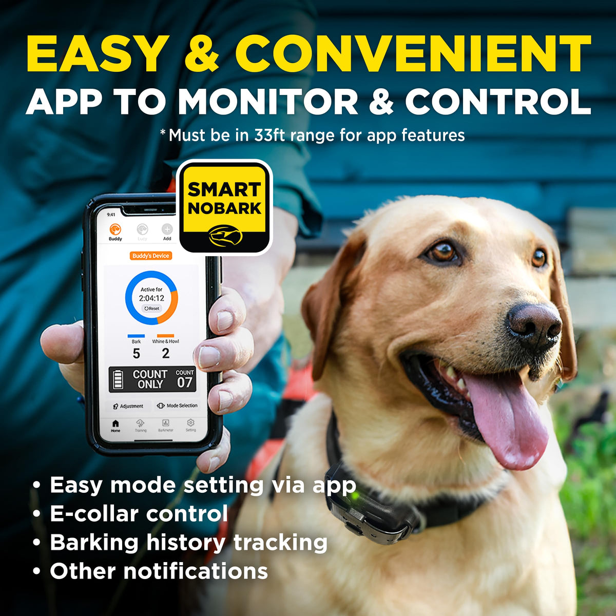 Waterproof E-Collar for 10 lb Dogs G2794