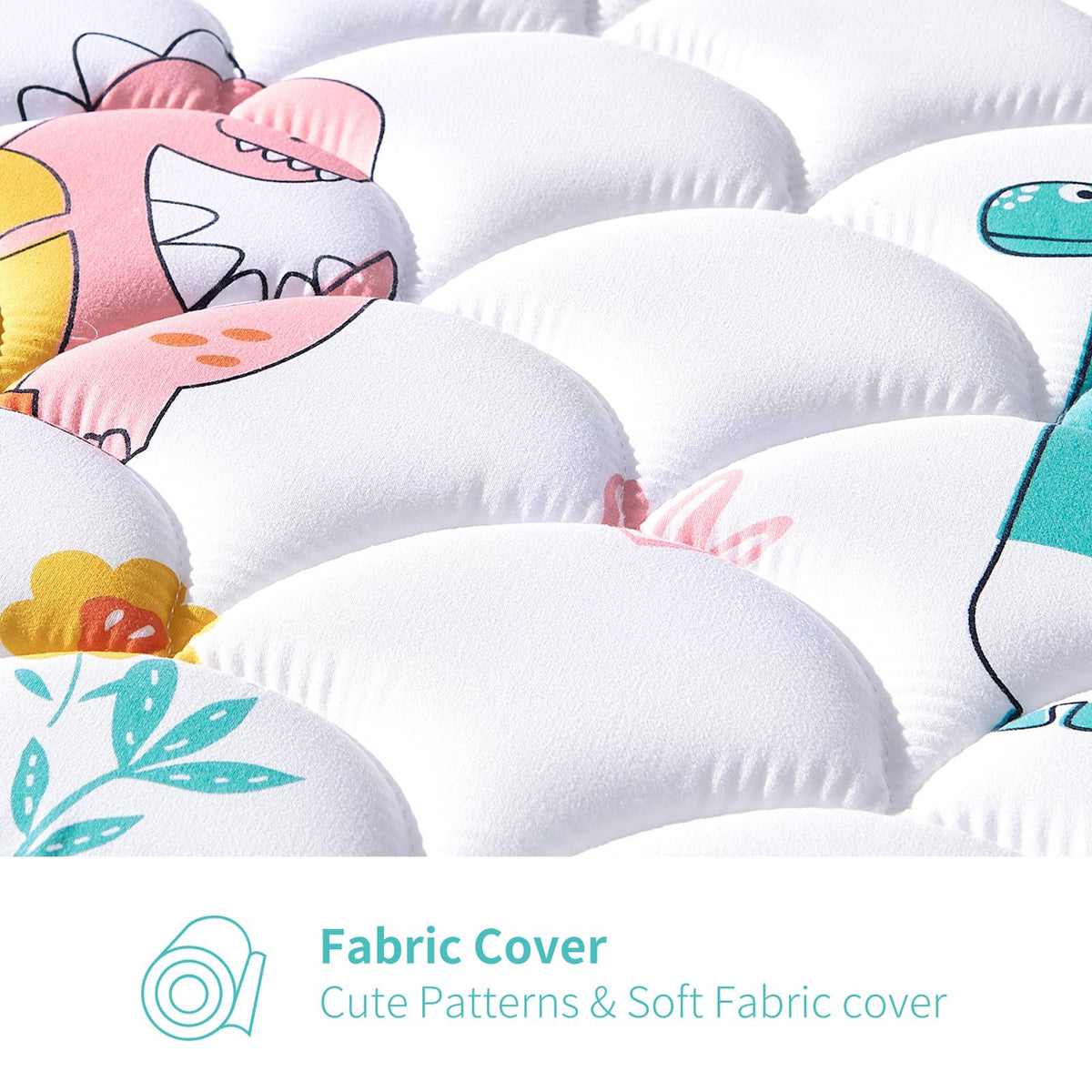 5" Firm Hypoallergenic Crib and Toddler Mattress Y53017