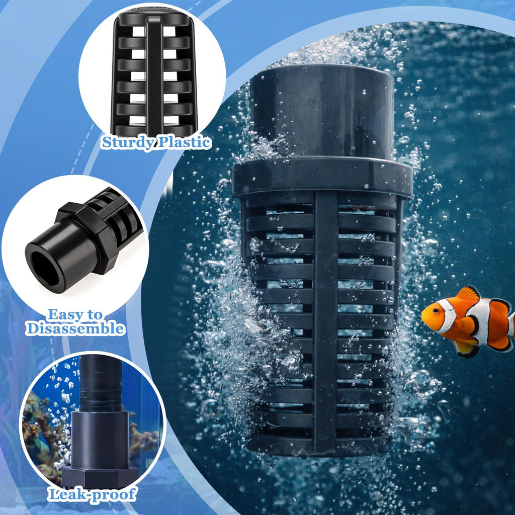 1 Inch PVC Pipe Suction Screen Strainer Aquarium Filter Intake Guard O897
