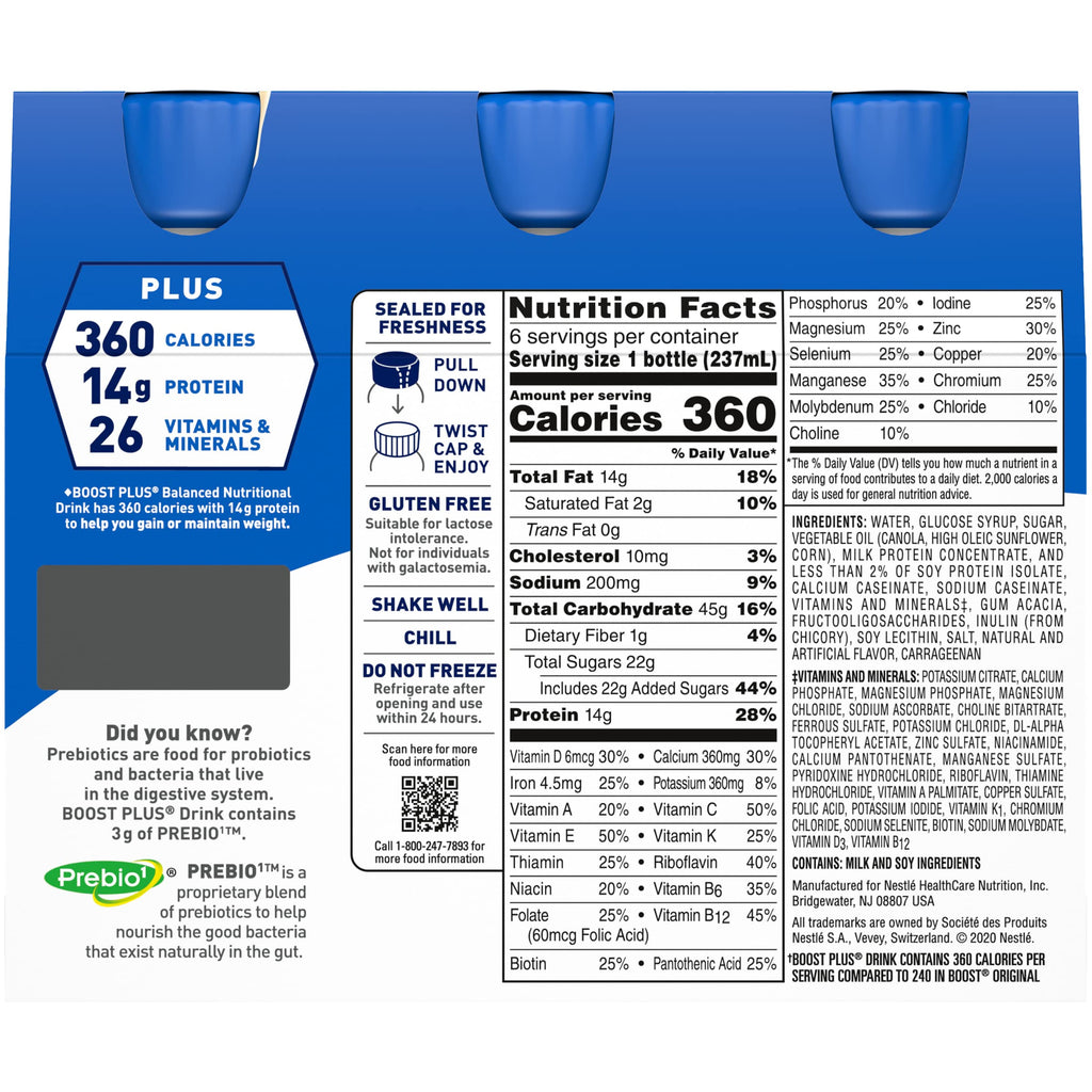 Vanilla Chocolate Nutritional Drink 8 Fl Oz Pack of 2 C55609