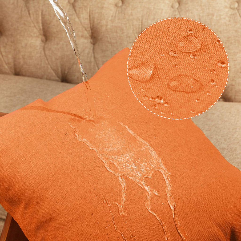 4 Pack Outdoor Throw Pillow Covers 18x18 U606