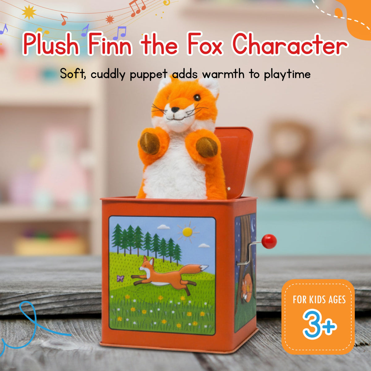 Plush Pop-Up Jack in the Box R89263