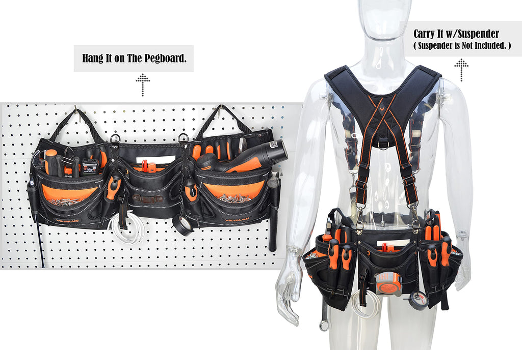 Heavy-Duty 18-Pocket Tool Belt A945947