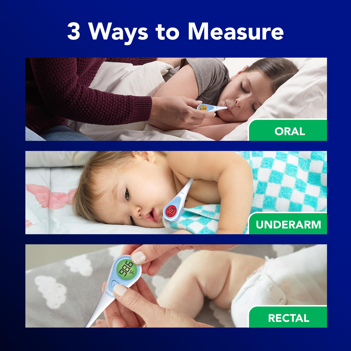 Digital Thermometer, Pack of 2 P405