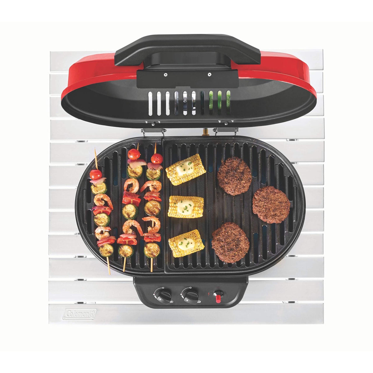 Portable 2-Burner Tabletop Gas Grill U333715