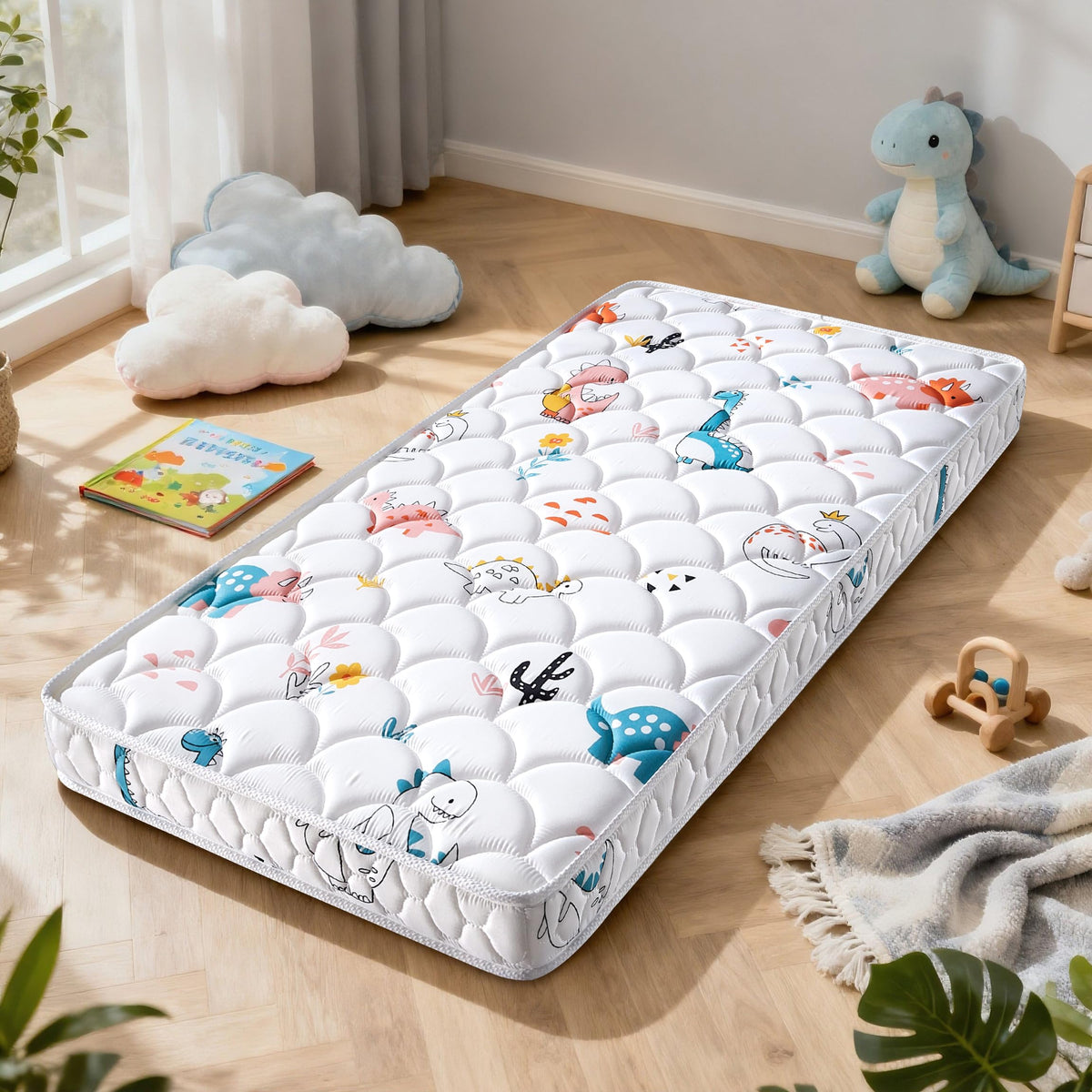 5" Firm Hypoallergenic Crib and Toddler Mattress Y53017