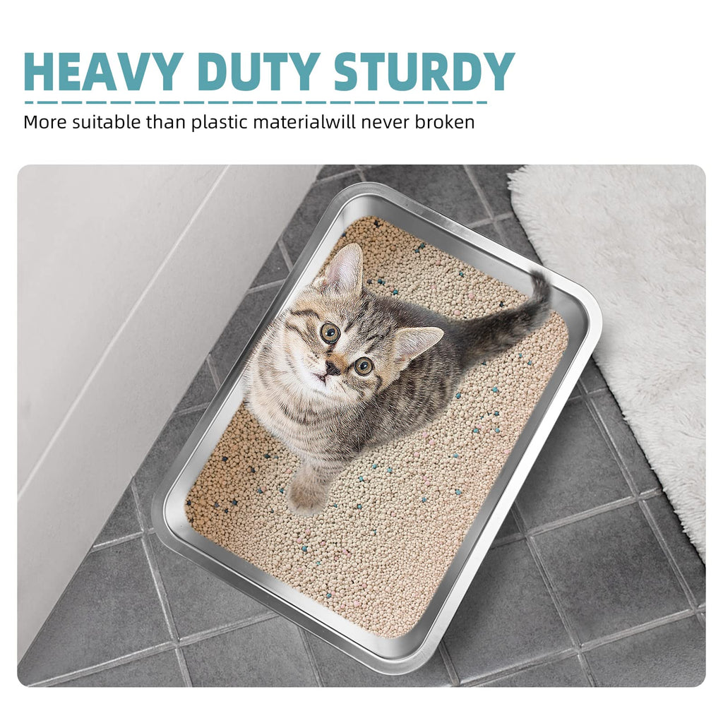 Stainless Steel Litter Box G808