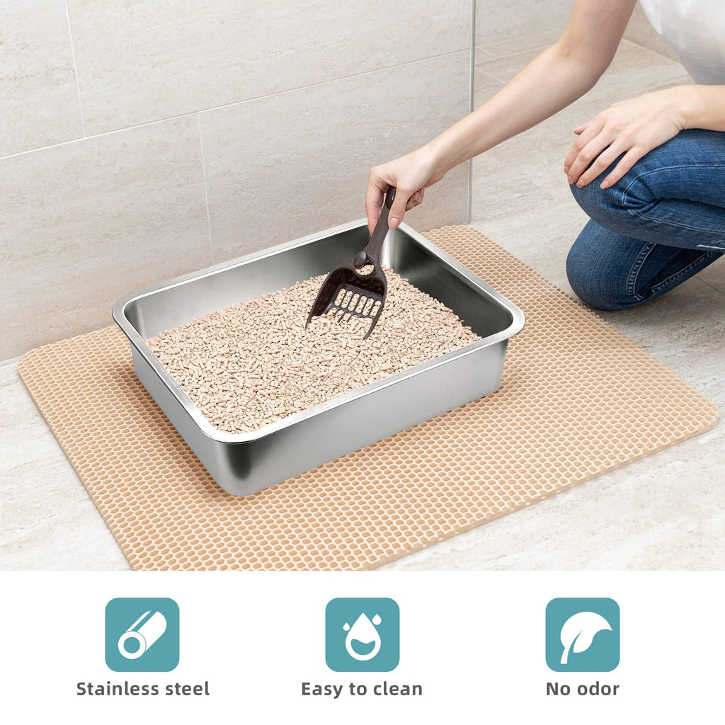 Stainless Steel Litter Box G808