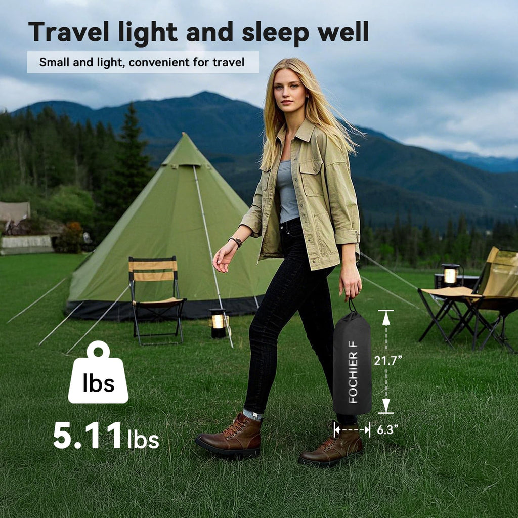 Ultralight Portable Folding Camping Cot with 2 Side Pocket R699