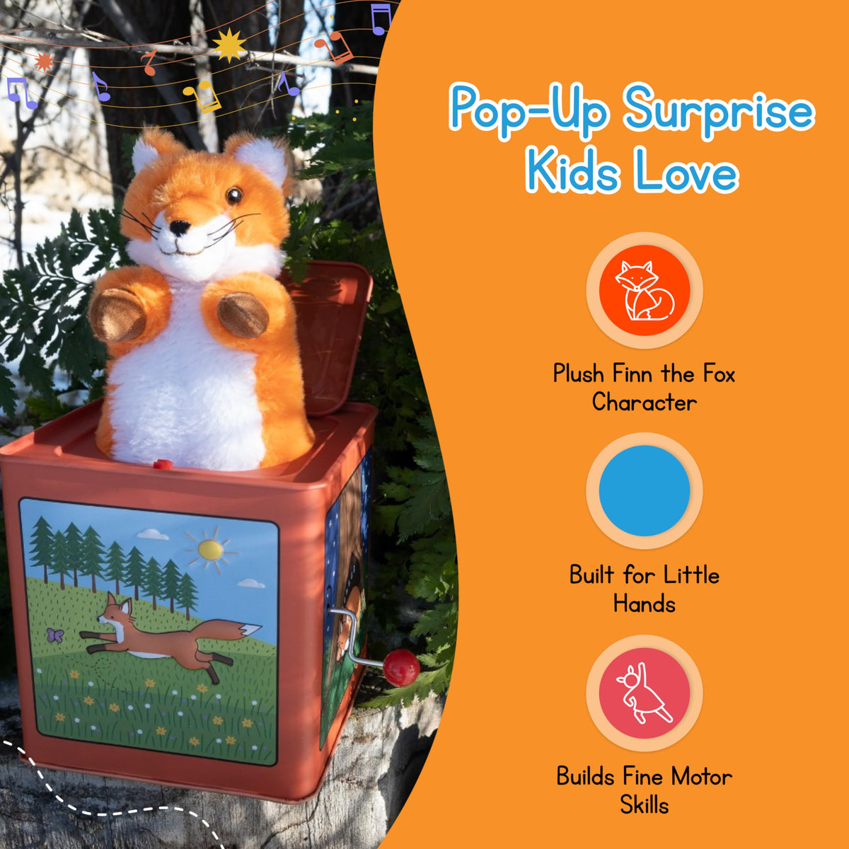 Plush Pop-Up Jack in the Box R89263
