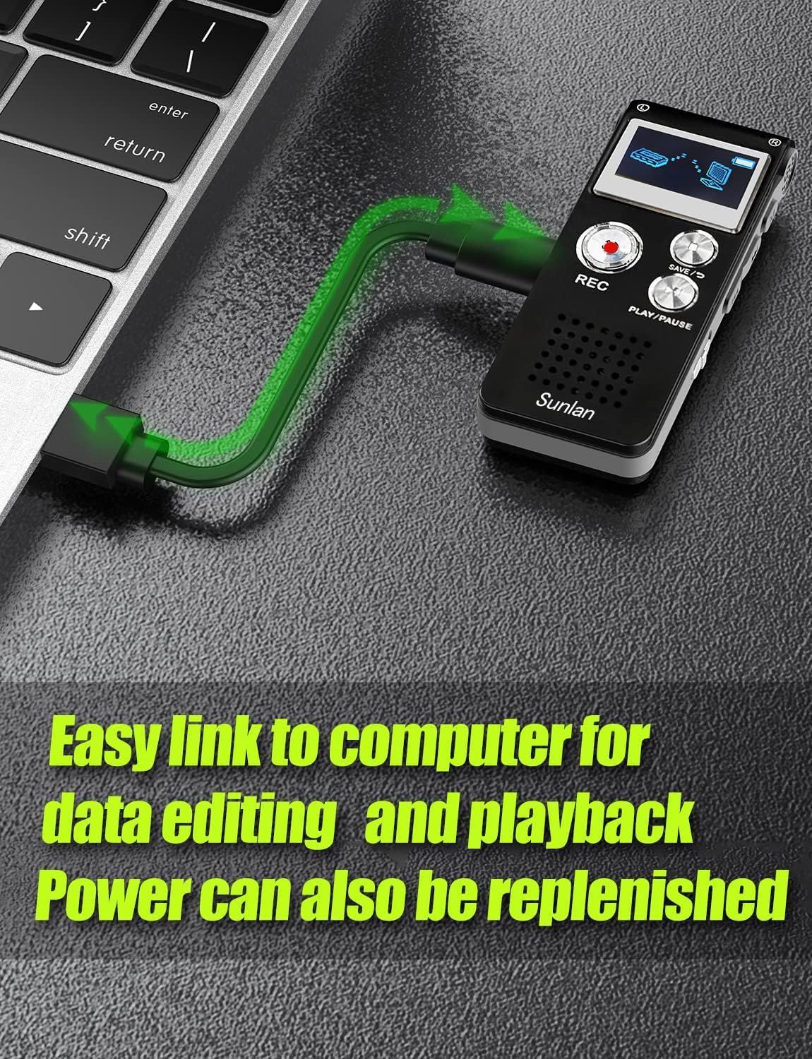 16GB Voice Recorder with Playback R29681