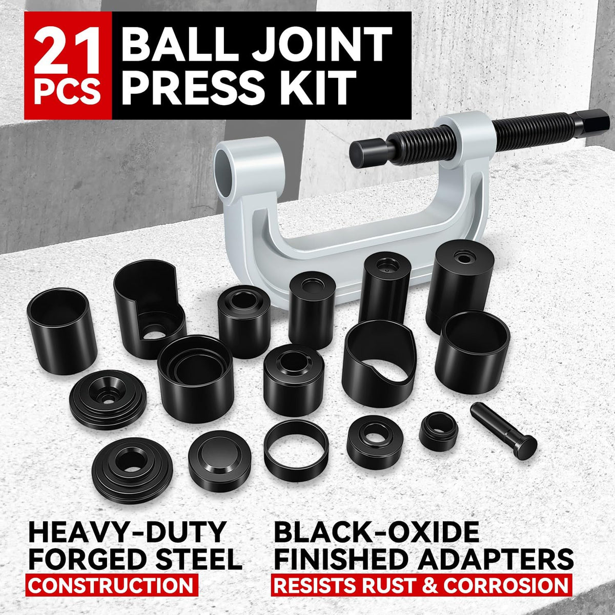 21 Pcs Ball Joint Press Kit N837