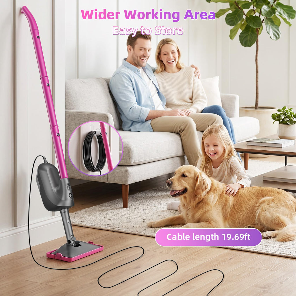 9-in-1 Detachable Handheld Steam Mop G716
