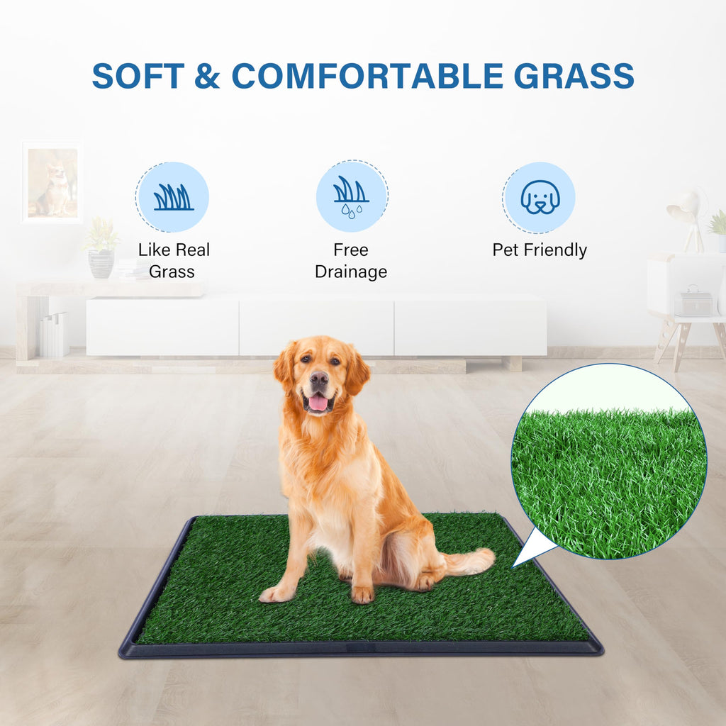 Artificial Dog Grass Pad with Tray 16x20 inches X623