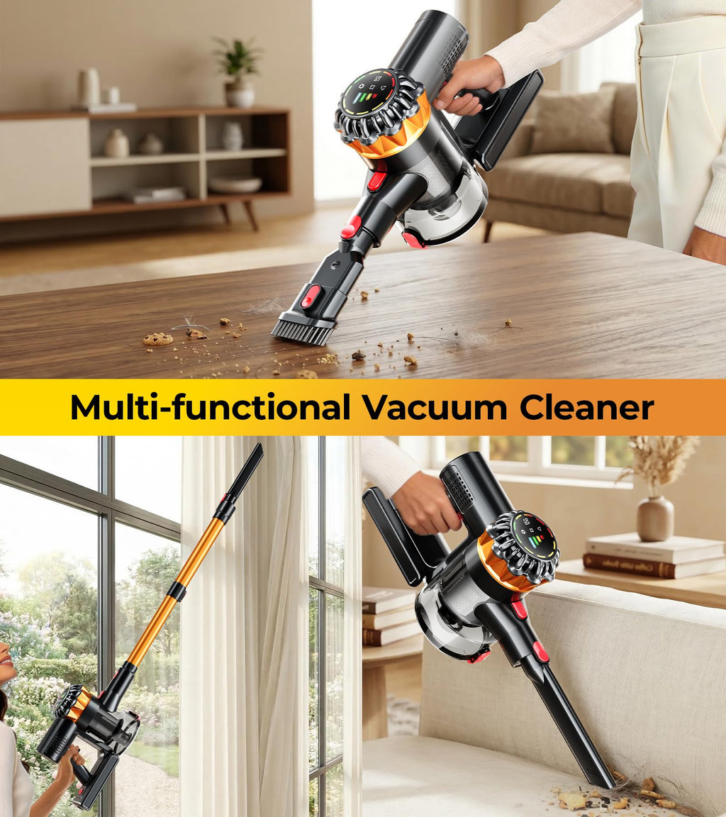 600W 50KPA 65Mins Cordless Stick Vacuum Cleaner C20020