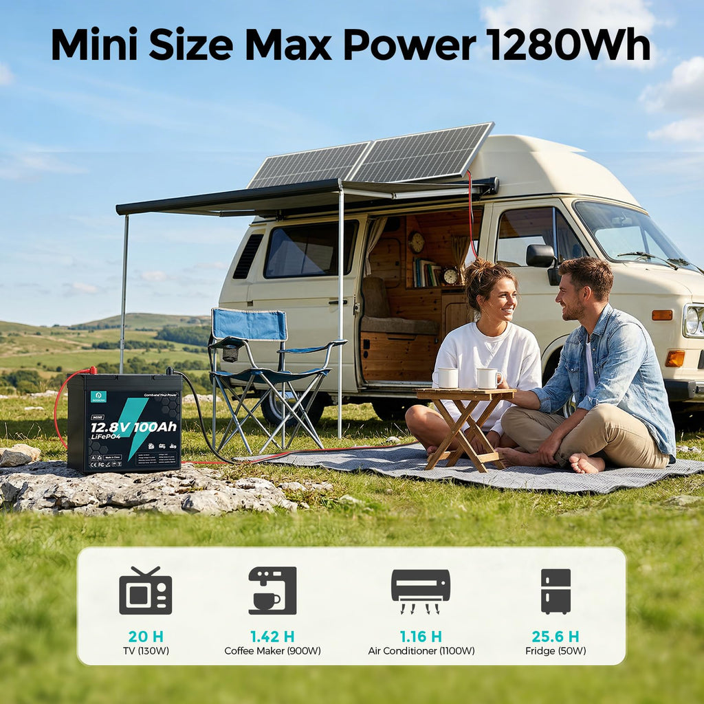 12V 100Ah LiFePO4 Battery O887