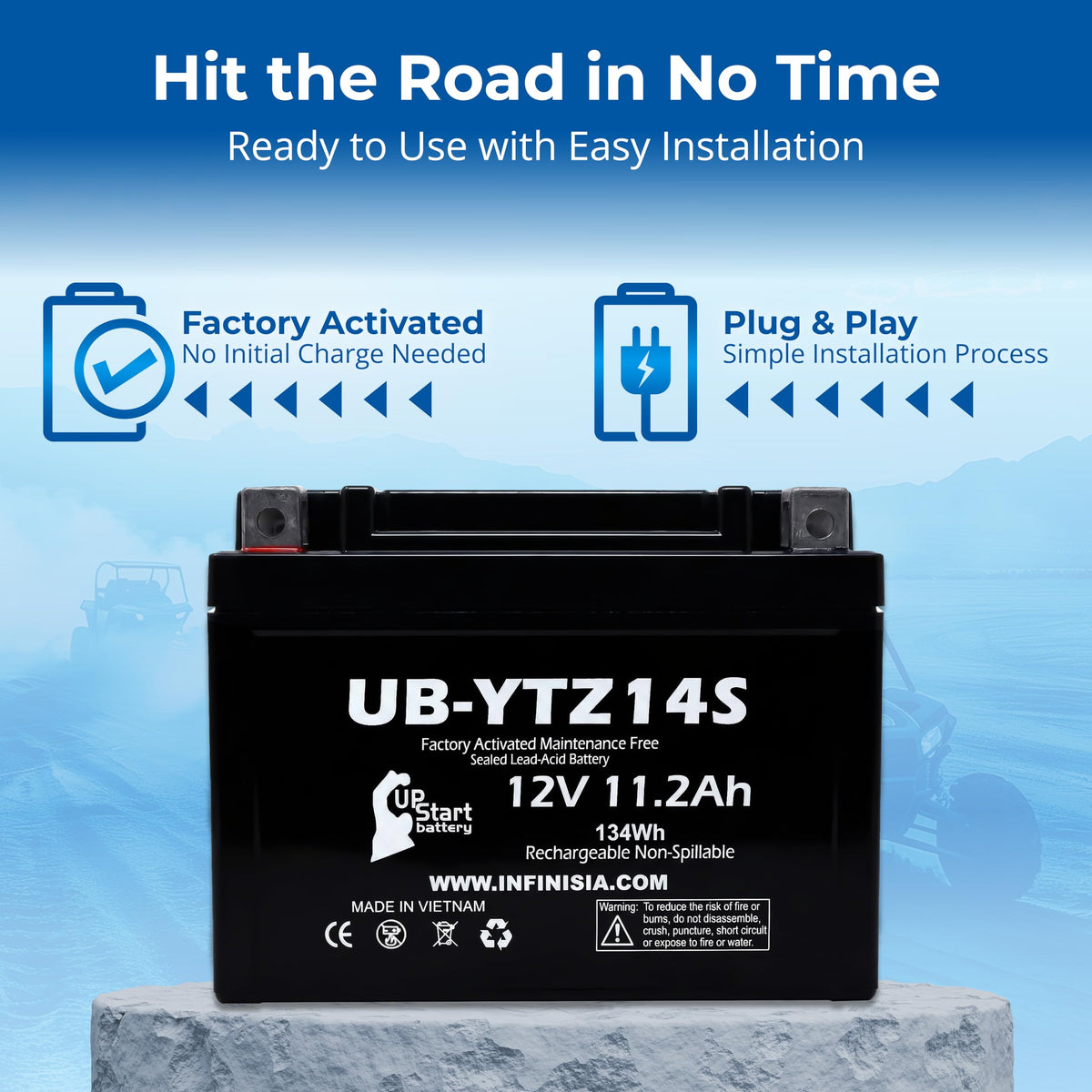 12V 11.2Ah Battery I444284