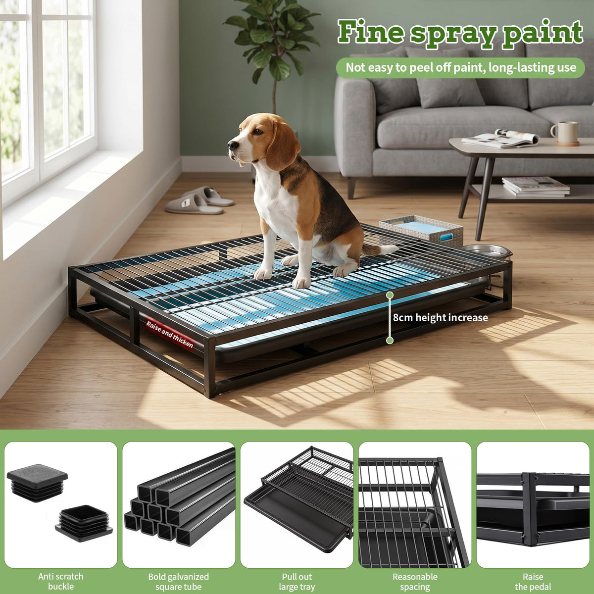 304 Stainless Steel Grass Potty Tray F561