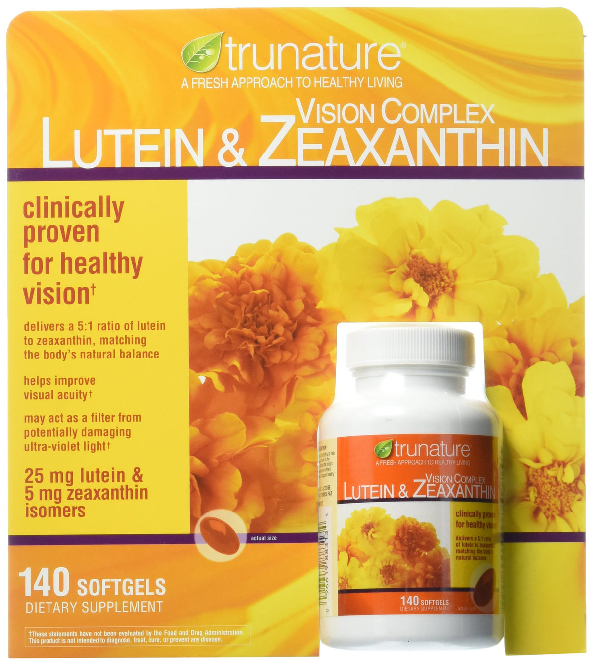 Lutein and Zeaxanthin Softgels 140 Count W387967
