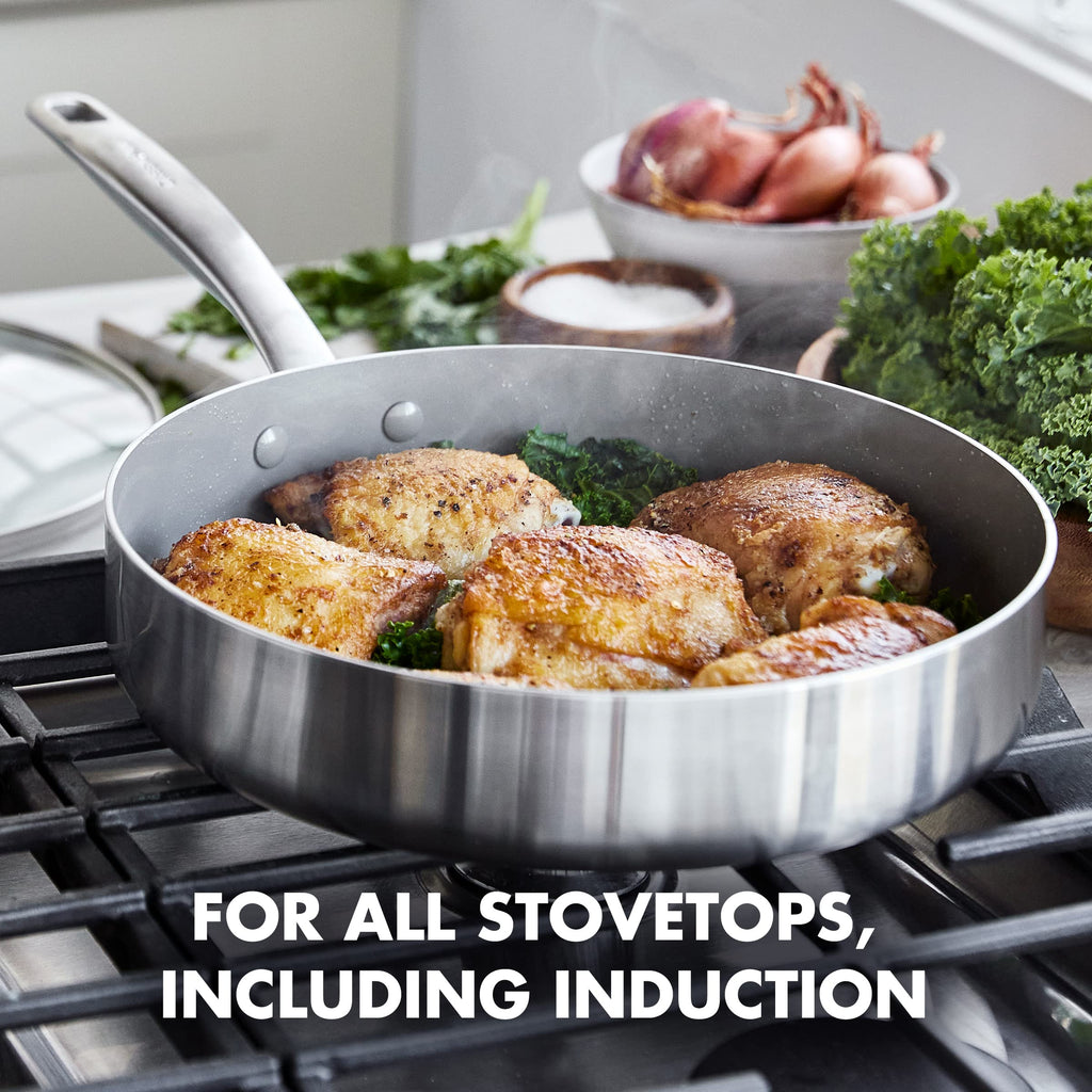 12 Piece Stainless Steel Cookware Set W49302